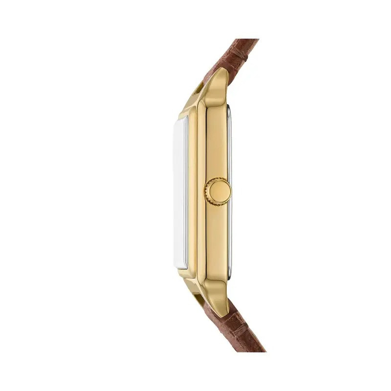 Montre Analogique Fossil Collection Raquel Bracelet Cuir Marron