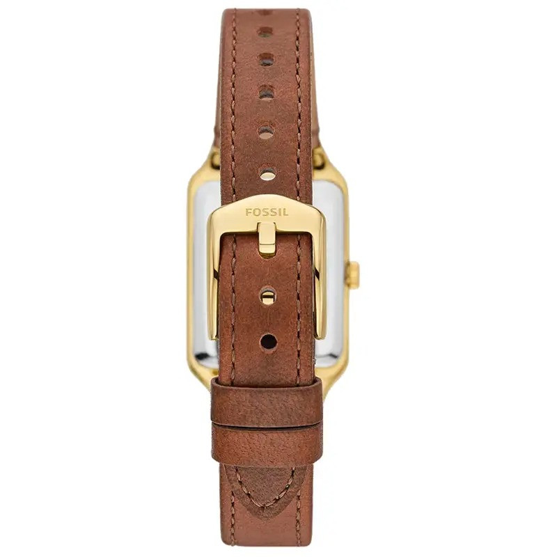 Montre Analogique Fossil Collection Raquel Bracelet Cuir Marron