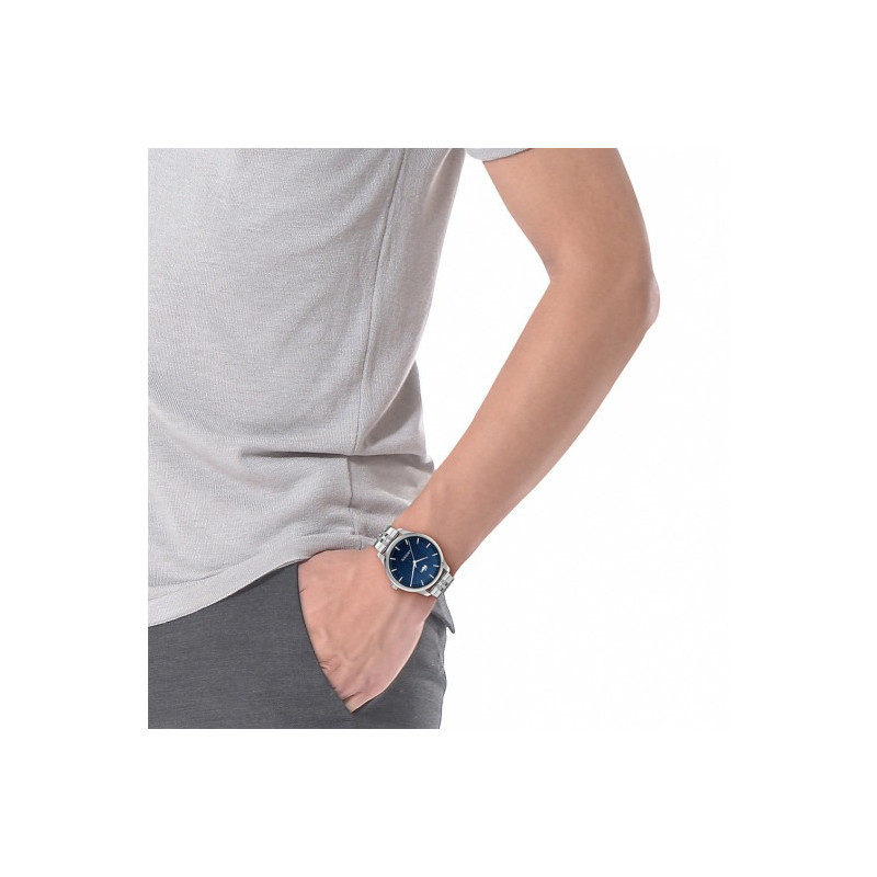 Montre Analogique LACOSTE Collection Lisbon bracelet acier maillons