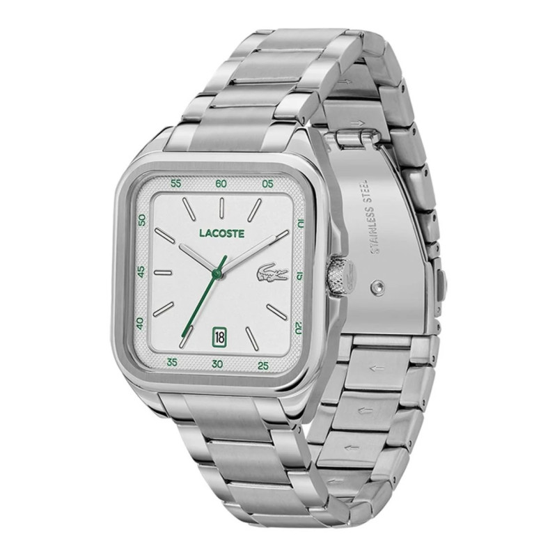 Montre Analogique LACOSTE Collection 12.12 Up bracelet acier argenté