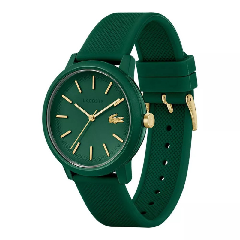 Montre Analogique LACOSTE Collection Lacoste.12.12 bracelet silicone vert