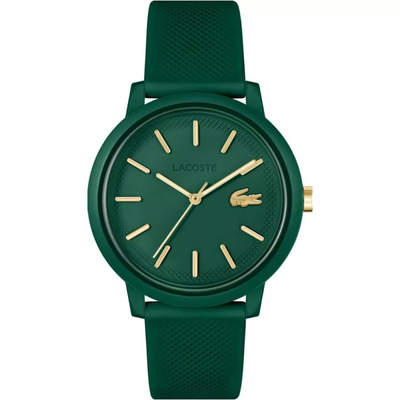 Montre Analogique LACOSTE Collection Lacoste.12.12 bracelet silicone vert