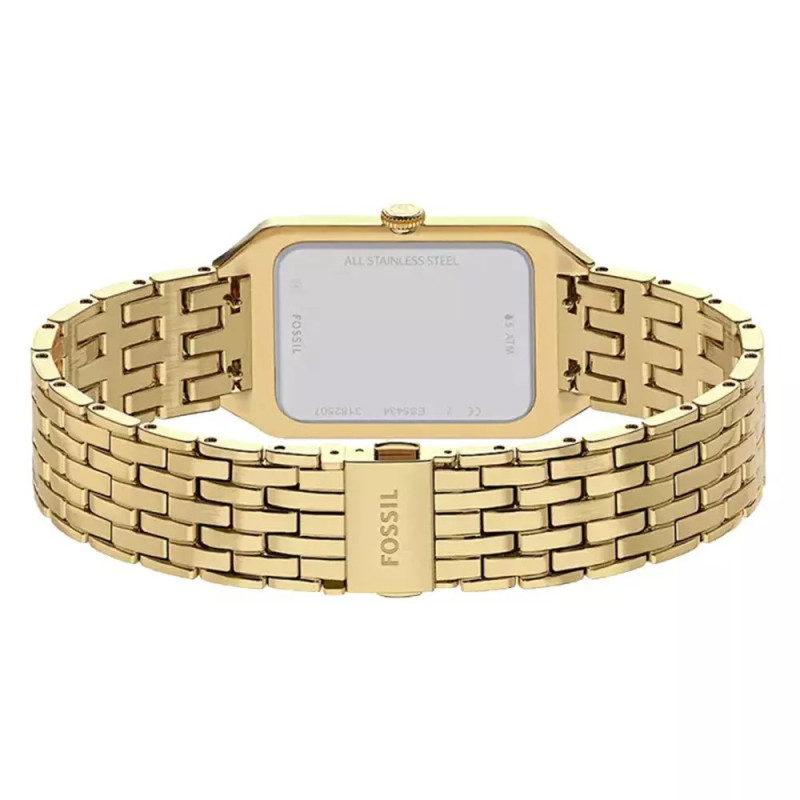 Montre Analogique FOSSIL Collection Raquel bracelet acier doré