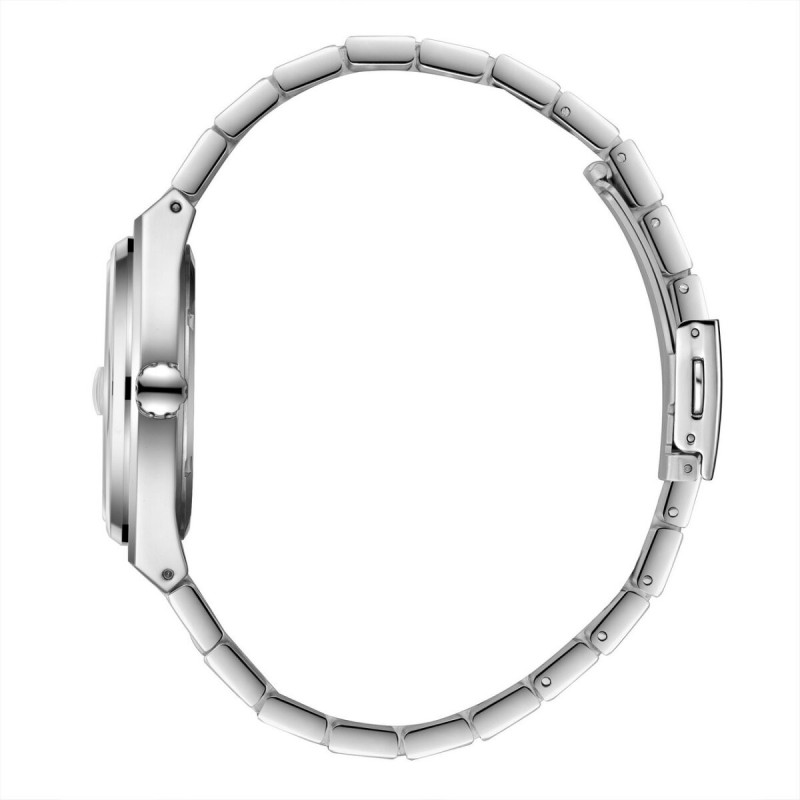 Montre Analogique LEE COOPER Collection Baker Bracelet Acier Argenté