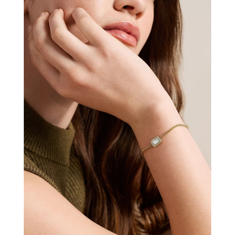 Bracelet FOSSIL RAQUEL acier doré