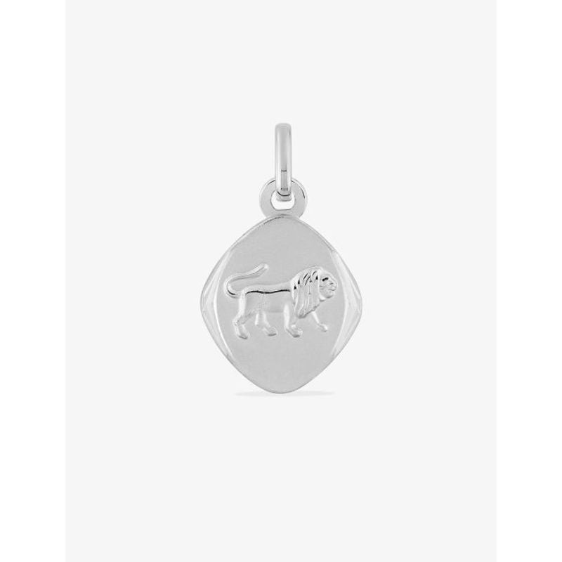 Packshot du Pendentif zodiaque Lion Robbez Masson argent en argent 925/000 rhodié