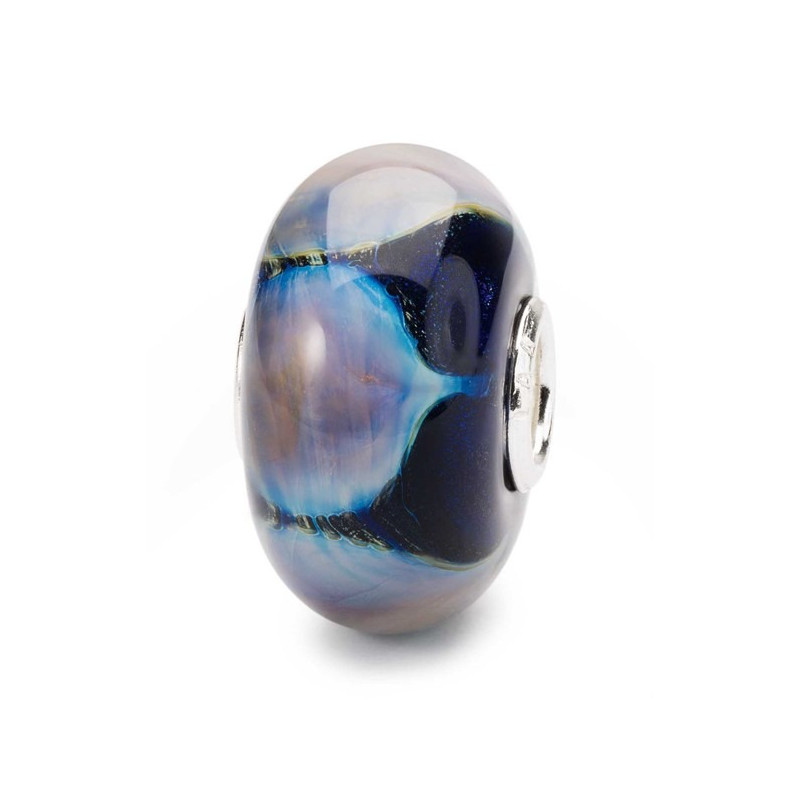 Perle Trollbeads People's Uniques 2020 Lotus Verre Violet