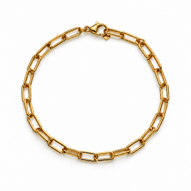 Bracelet Amporelle en acier doré
