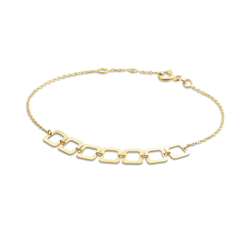 Bracelet maillons Laguna JACKIE GOLD doré