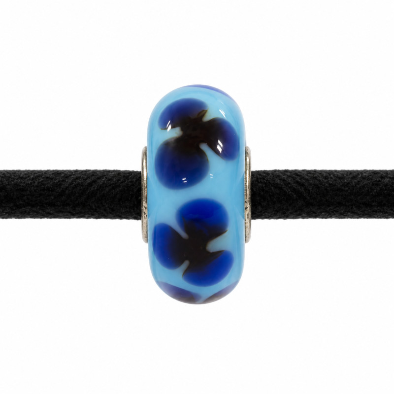 Perles Trollbeads Fleur d’Azur