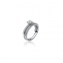 Carador - Bague argent 925/000 et oxydes de zirconium